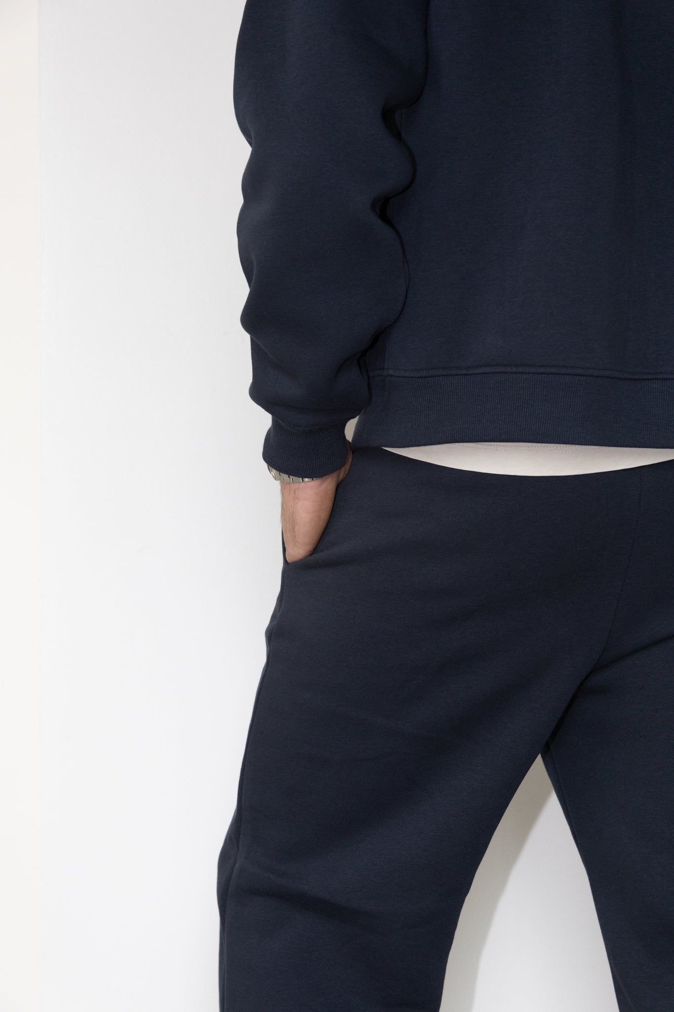 Pantalon Hoodie Marine