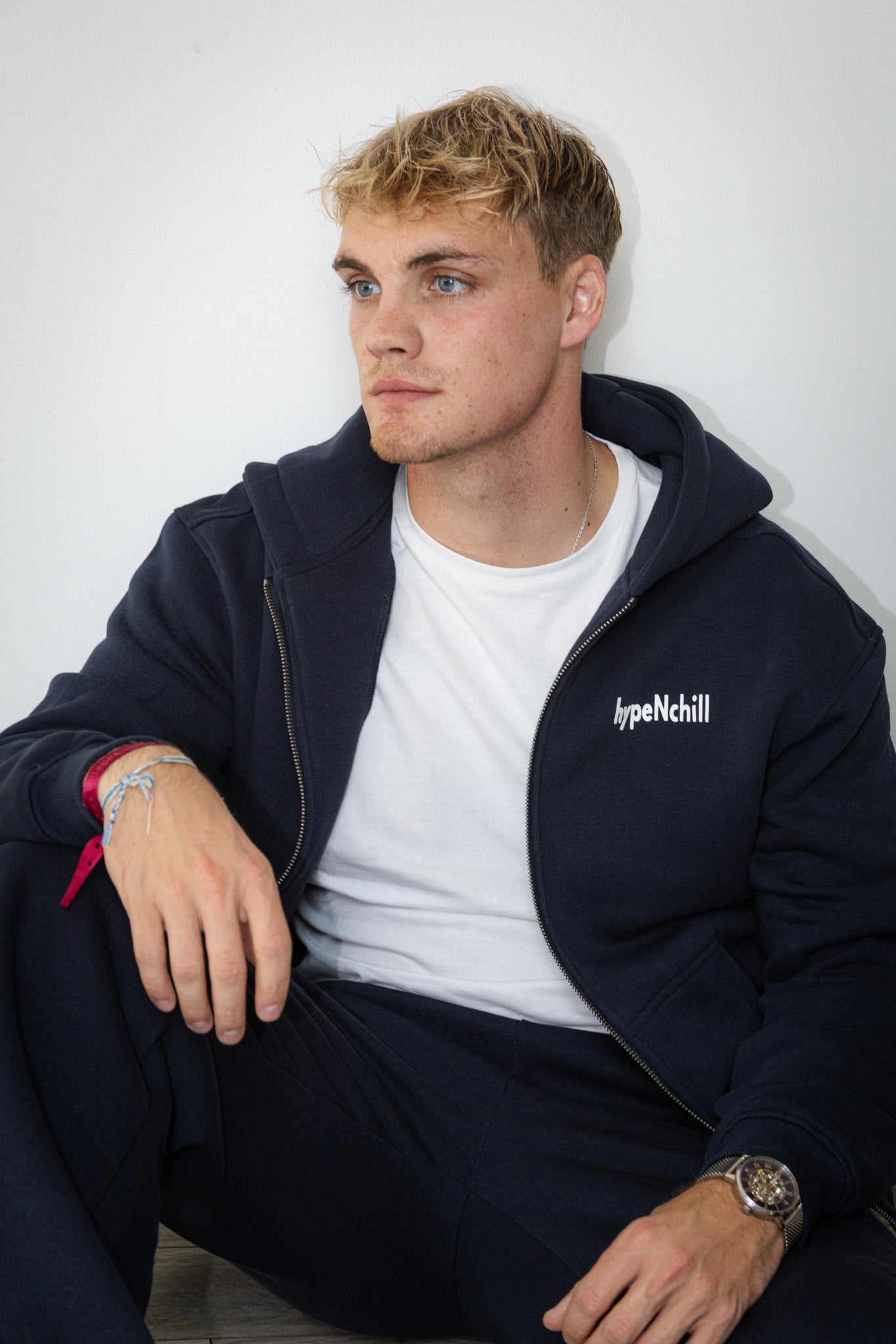 Ensemble Hoodie Bleu Marine