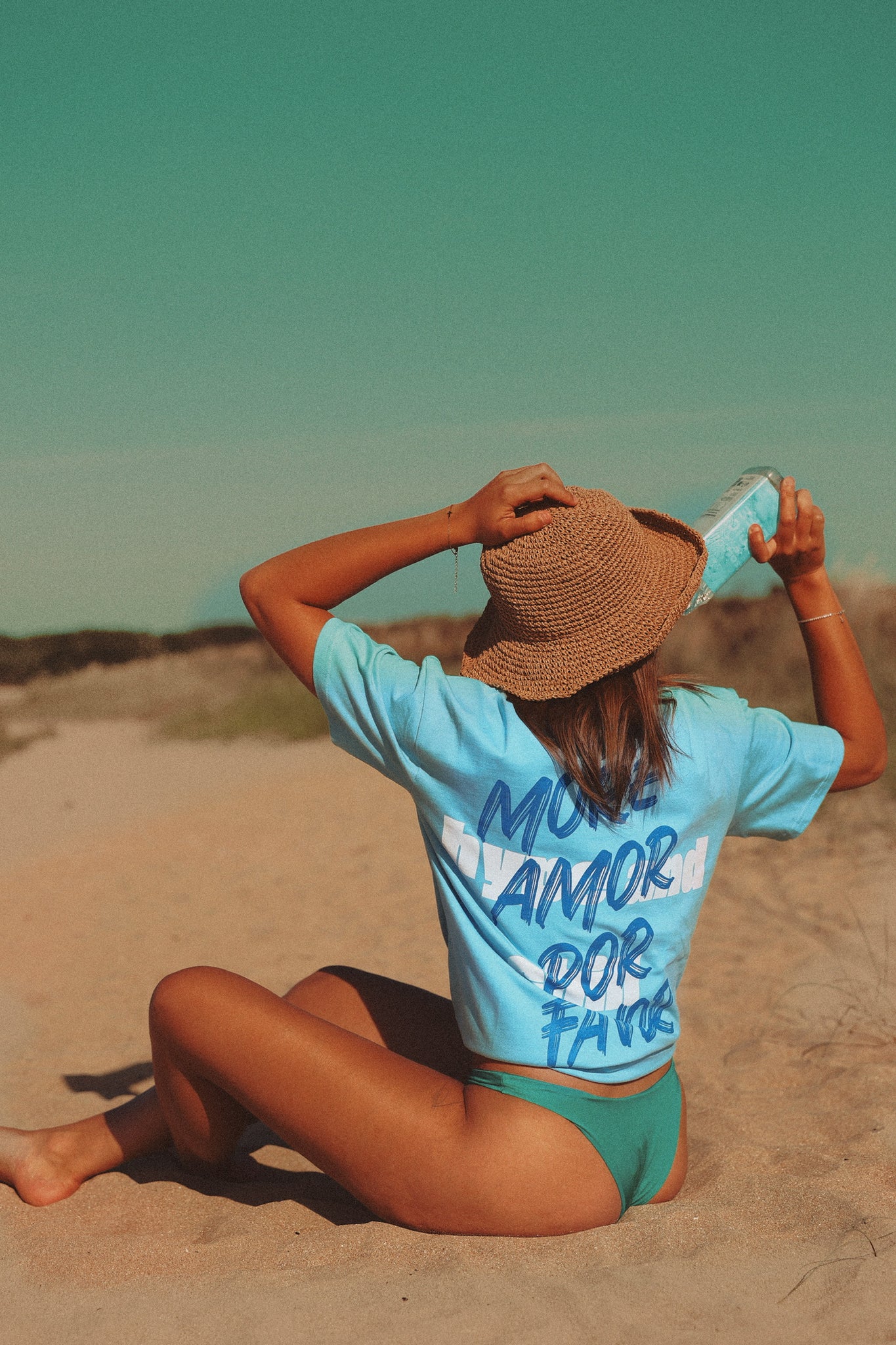 T-shirt bleu (OCÉAN)