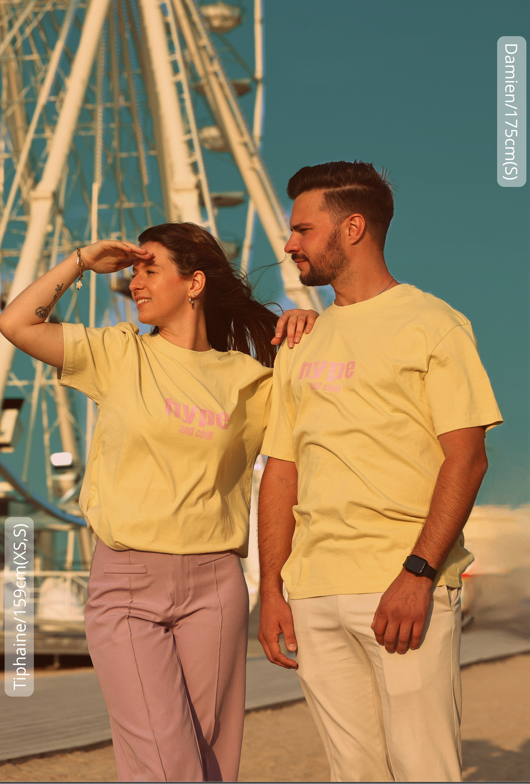 T-SHIRT SALTED CHERRY JAUNE