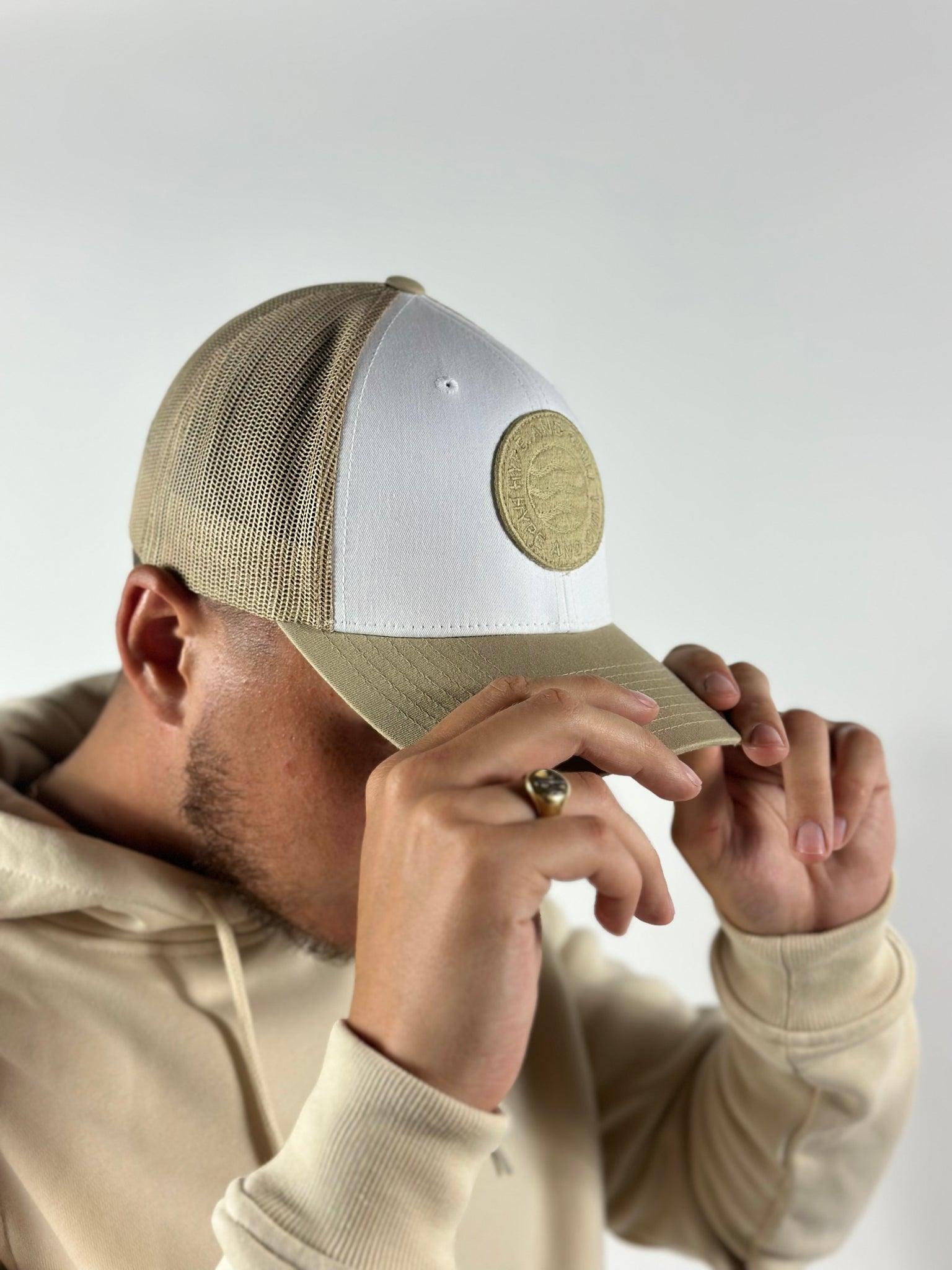 CASQUETTE denim (beige)