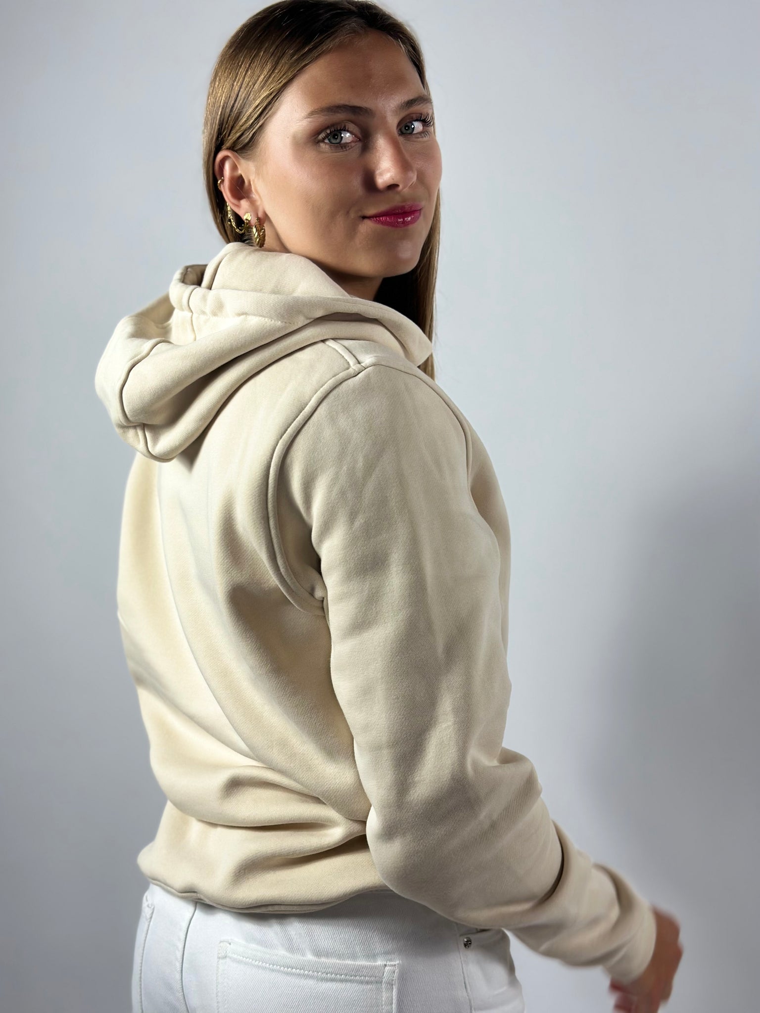 Pull à capuche  MIXTE( Sahara)