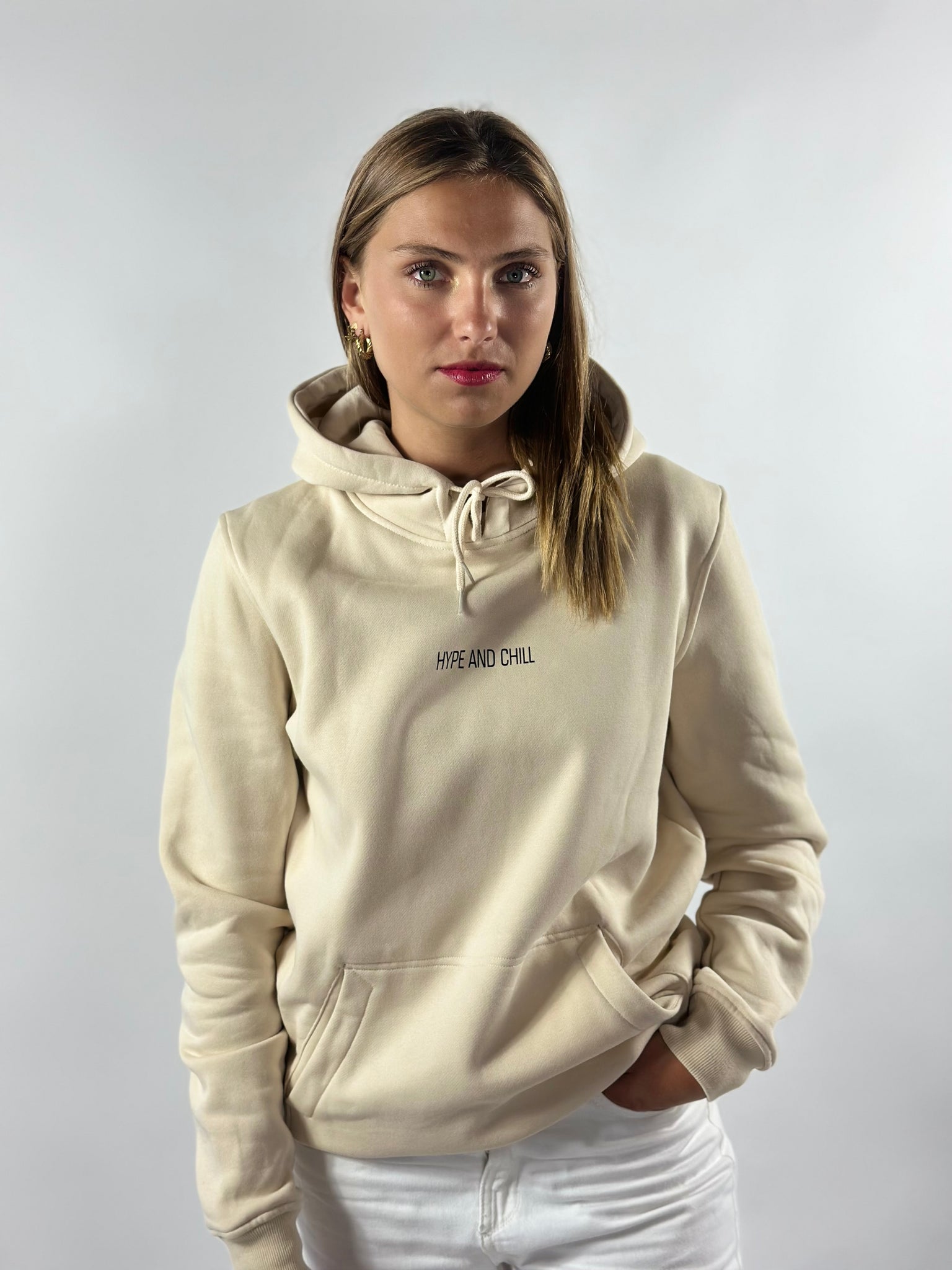 Pull à capuche  MIXTE( Sahara)