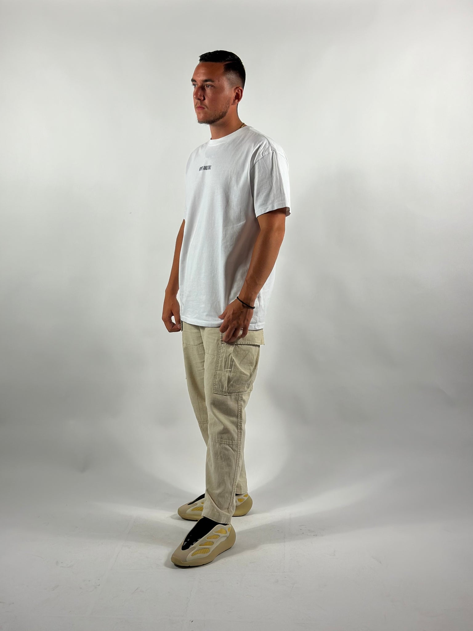 T-shirt oversize MIXTE ( blanc )