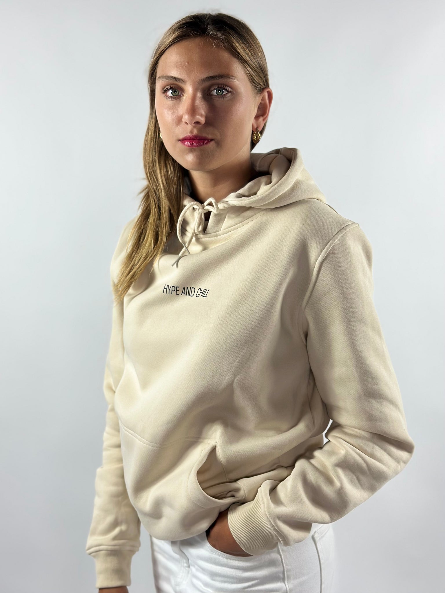 Pull à capuche  MIXTE( Sahara)
