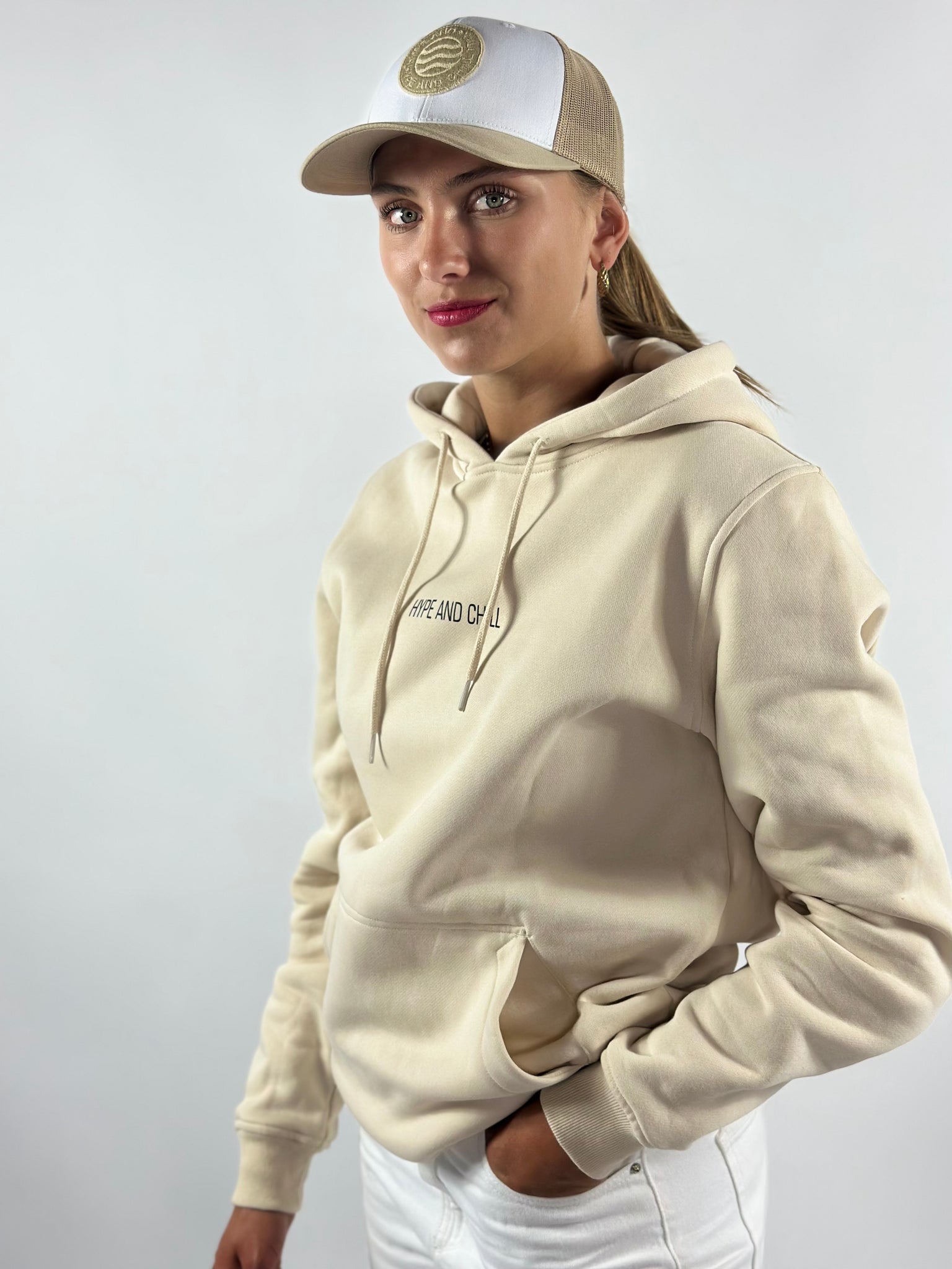 Pull à capuche  MIXTE( Sahara)