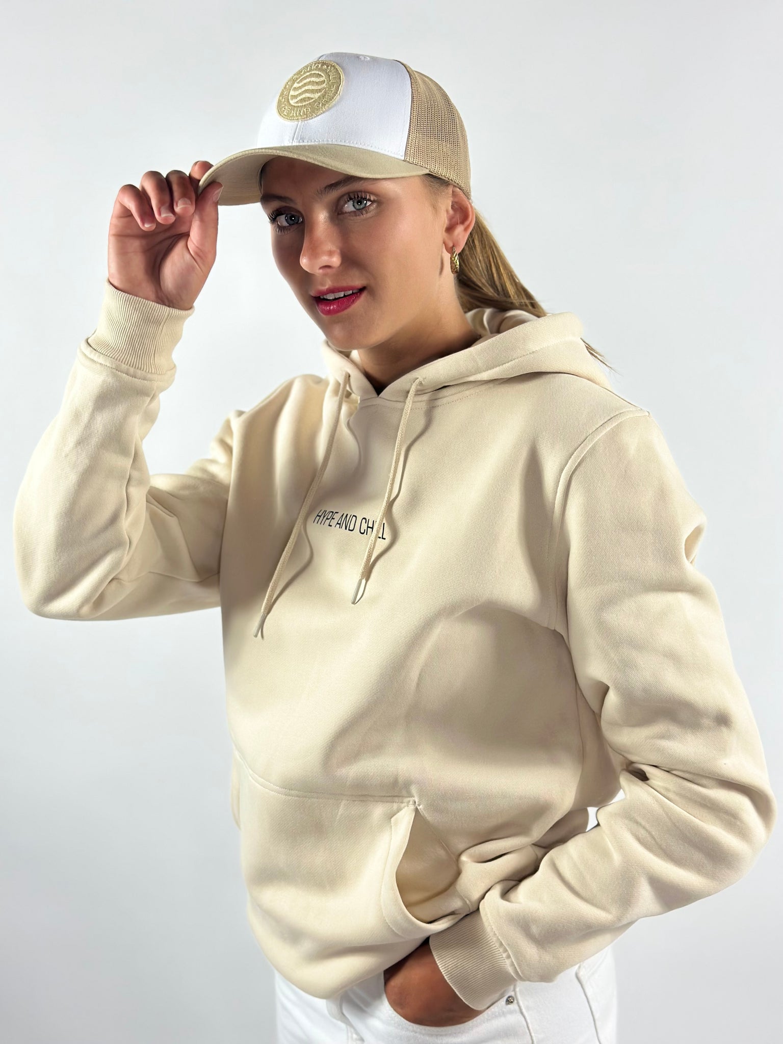 CASQUETTE denim (beige)