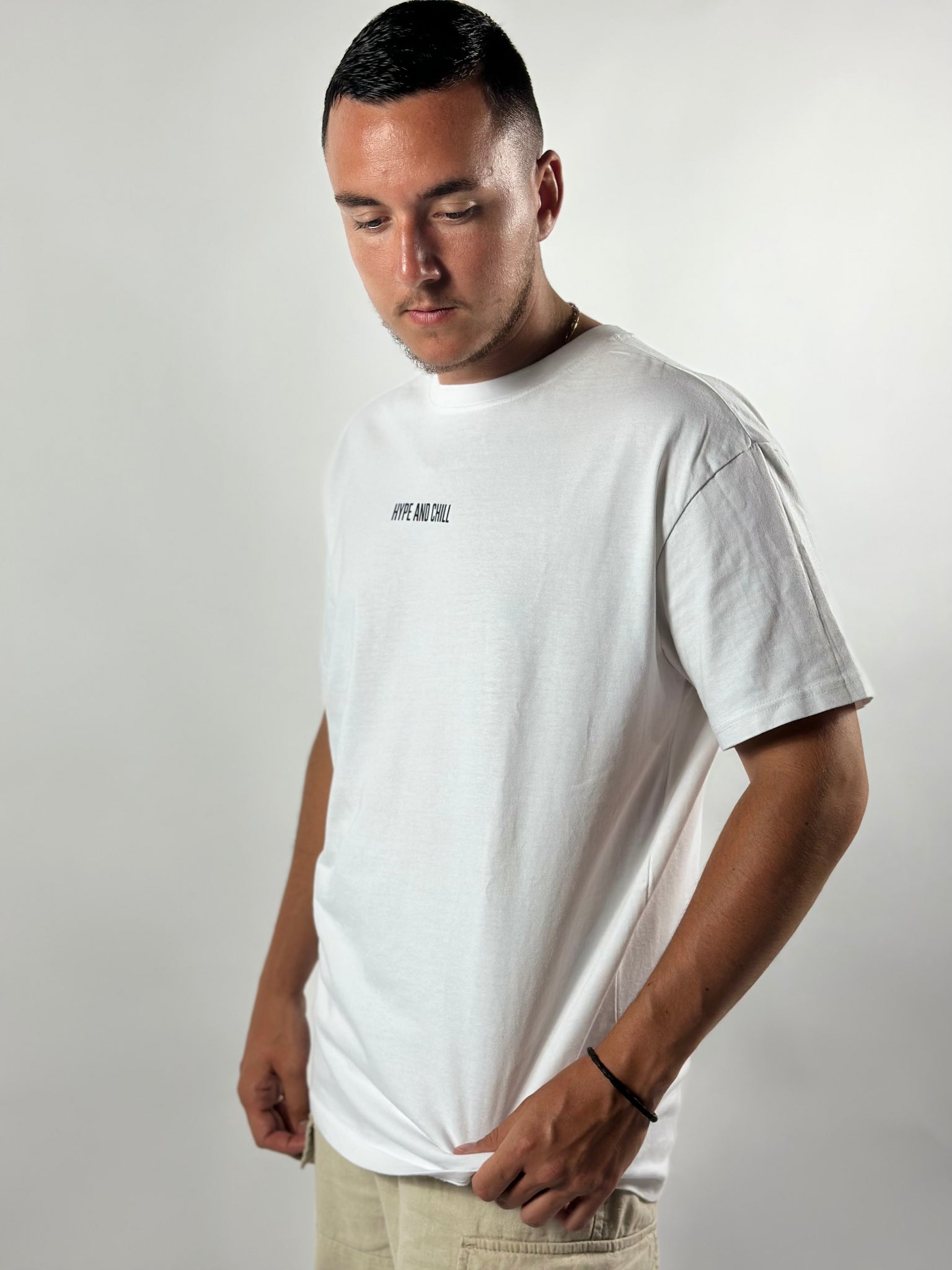 T-shirt oversize MIXTE ( blanc )
